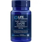 Life Extension, Super Ubiquinol CoQ10 con Shilajit, 100 mg, 60 capsule morbide