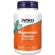 Now Foods, Citrato di magnesio, 100% polvere pura 8oz