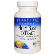 Planetary Herbals, Estratto di basilico santo, 450 mg, 120 capsule
