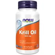 Now Foods, Olio di krill, 500 mg, 60 capsule molli