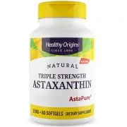 Healthy Origins, Astaxantina, Deposito, 12 mg, 60 capsule molli