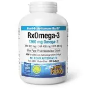 Natural Factors, Rx Omega-3 Factors, 120 capsule molli