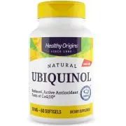 Healthy Origins, CoQ10 Ubiquinol ( Kaneka QH ), 50mg, 60 capsule molli vegane