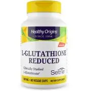 Healthy Origins, Setria, L-glutatione ridotto, 500 mg, 60 capsule