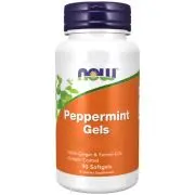 Now Foods, Gel di menta piperita, 90 capsule molli