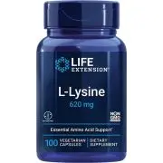 Life Extension, L-Lisina, 620 mg, 100 capsule