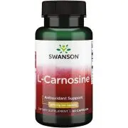 Swanson, L-carnosina, 500 mg, 60 capsule
