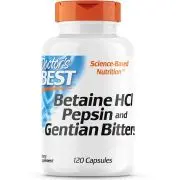 Doctor's Best, Betaina HCL, 650 mg, 120 capsule