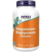 Now Foods, Magnesio bisglicinato in polvere, 227 g