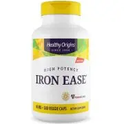 Healthy Origins, Iron Ease 45mg, 180 capsule