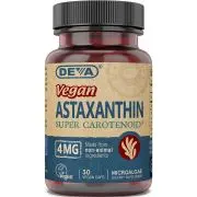 Deva, Astaxantina vegana, 4 mg, 30 capsule vegane