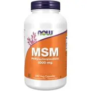 Now Foods, MSM, 1000mg, 240 capsule vegane