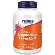 Now Foods, Ascorbato di magnesio tamponato, vitamina C in polvere, 227 g