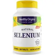 Healthy Origins, Selenio naturale, 200mcg, 180 compresse