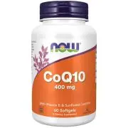 Now Foods, CoQ10, 400 mg, 60 capsule molli