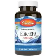 Carlson Labs, Elite EPA Gems, 1000mg, 60 capsule morbide