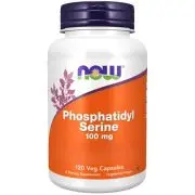 Now Foods, Fosfatidil serina, 100mg, 120 capsule