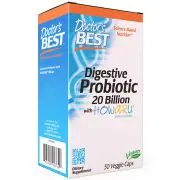 Doctor's Best, Probiotico digestivo 20 miliardi con Howaru®, 30 capsule