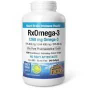 Natural Factors, RxOmega-3, 240 capsule molli