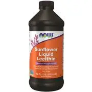 Now Foods, Lecitina liquida di girasole, 473ml