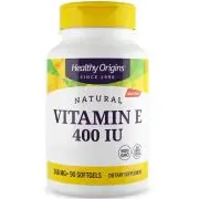 Healthy Origins, Vitamina E naturale, Depot, 400 UI, 90 capsule molli