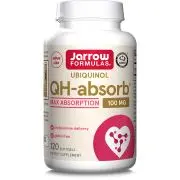 Jarrow Formulas, Ubiquinol, Q10 QH-absorb, 100 mg, 120 capsule molli