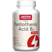 Jarrow Formulas, Acido pantotenico B5, 500 mg, 100 capsule