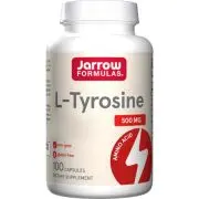 Jarrow Formulas, L-Tirosina, 500 mg, 100 capsule