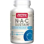 Jarrow Formulas, NAC Sustain, 600 mg, 60 compresse