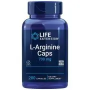 Life Extension, L-Arginina, 700 mg, 200 capsule