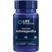 Life Extension, Estratto di Ashwagandha ottimizzato, 60 capsule