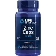 Life Extension, Capsule di zinco, Depot, 50 mg, 90 capsule