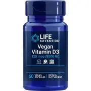 Life Extension, Vitamina D3 vegana, Depot, 5000 UI, 60 capsule