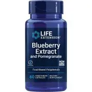 Life Extension, Estratto di mirtillo e melograno, 60 capsule