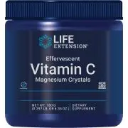 Life Extension, Cristalli effervescenti di vitamina C e magnesio, 180g