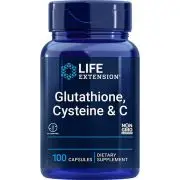 Life Extension, Glutatione Cisteina e C, 100 capsule