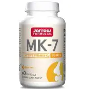 Jarrow Formulas, MK-7 Vitamina K2 come MK-7 Softgels, 90 mcg, 60 softgels