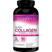 Neocell, Super Collagene + Viatmina C e Biotina. 270 compresse