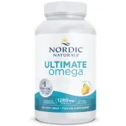 Nordic Naturals, Ultimate Omega, 1280mg Omega-3, limone, 120 capsule morbide