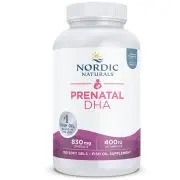 Nordic Naturals, DHA prenatale, 830 mg di Omega-3 più 400 UI D3, 180 capsule morbide
