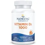 Nordic Naturals, Vitamina D3, Arancia, 1000 UI, 120 capsule molli