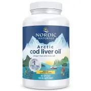 Nordic Naturals, Olio di fegato di merluzzo artico, 750 mg, 180 capsule molli