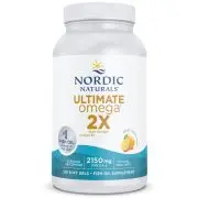 Nordic Naturals, Ultimate Omega 2X, 2150 mg di Omega-3, limone, 120 softgel
