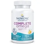 Nordic Naturals, Omega-D3 completo, limone, 60 capsule molli