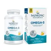 Nordic Naturals, Omega-3, 690 mg di Omega-3, limone, 180 capsule molli