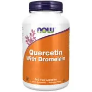 Now Foods, Quercetina con bromelina, 240 capsule vegane