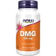 Now Foods, DMG (N, N-Dimetilglicina), 125 mg, 100 capsule vegane