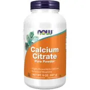 Now Foods, citrato di calcio, polvere pura al 100%, 227 g