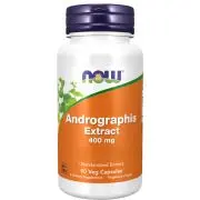 Now Foods, Estratto di Andrographis, 400mg, 90 capsule vegetali
