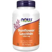 Now Foods, Lecitina di girasole, 1200 mg, 100 capsule molli